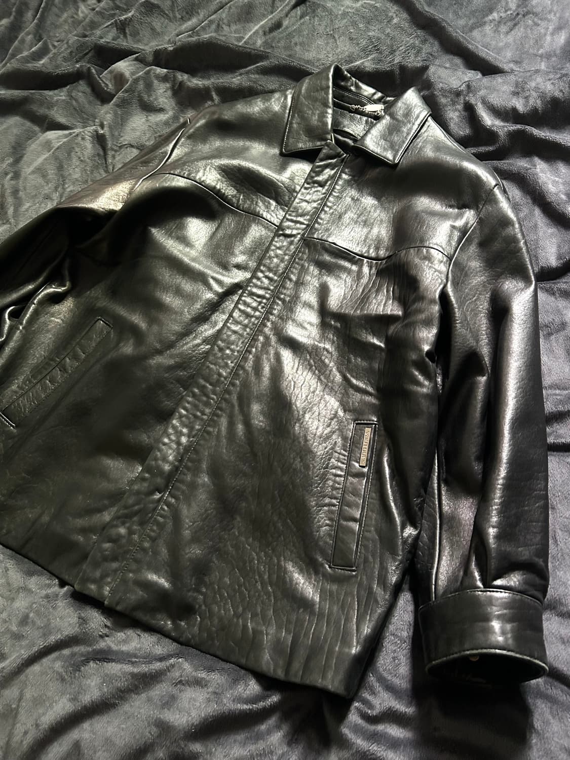 Sheep Skin Leather Coat 상품이미지1