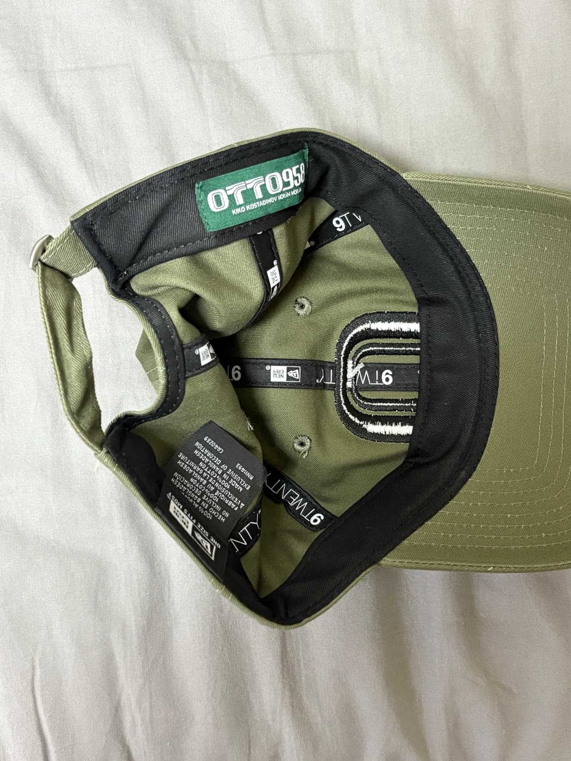 OTTO958 뉴에라 볼캡 올리브 상품이미지2