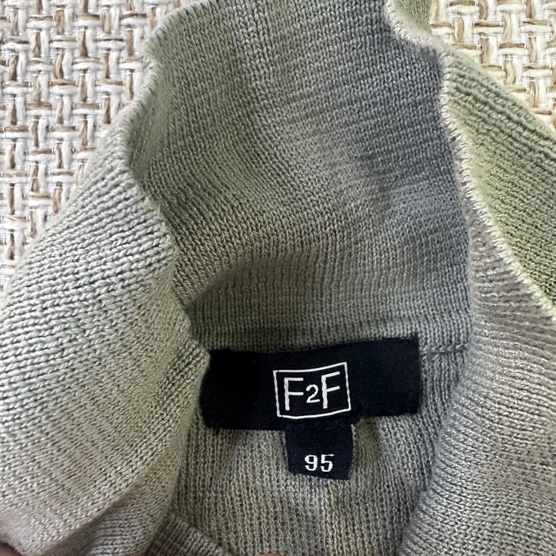 95 F2F 반팔 니트 스웨터 0415D 상품이미지2