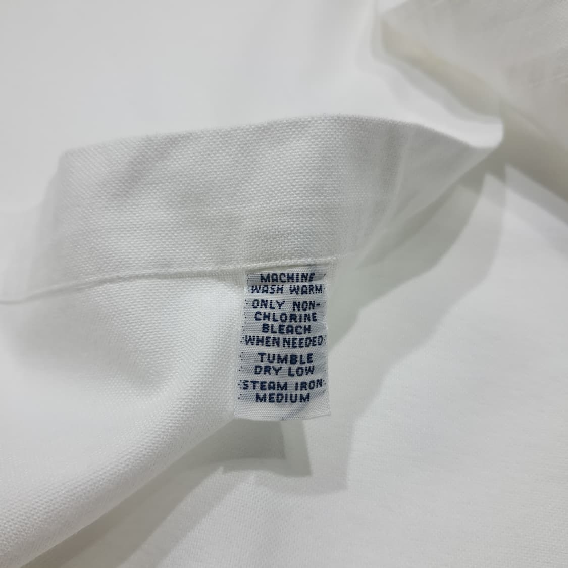 CL472 2XL 폴로 90s 홍콩판 옥스포드 멀티포니 화이트 셔츠 남 상품이미지5