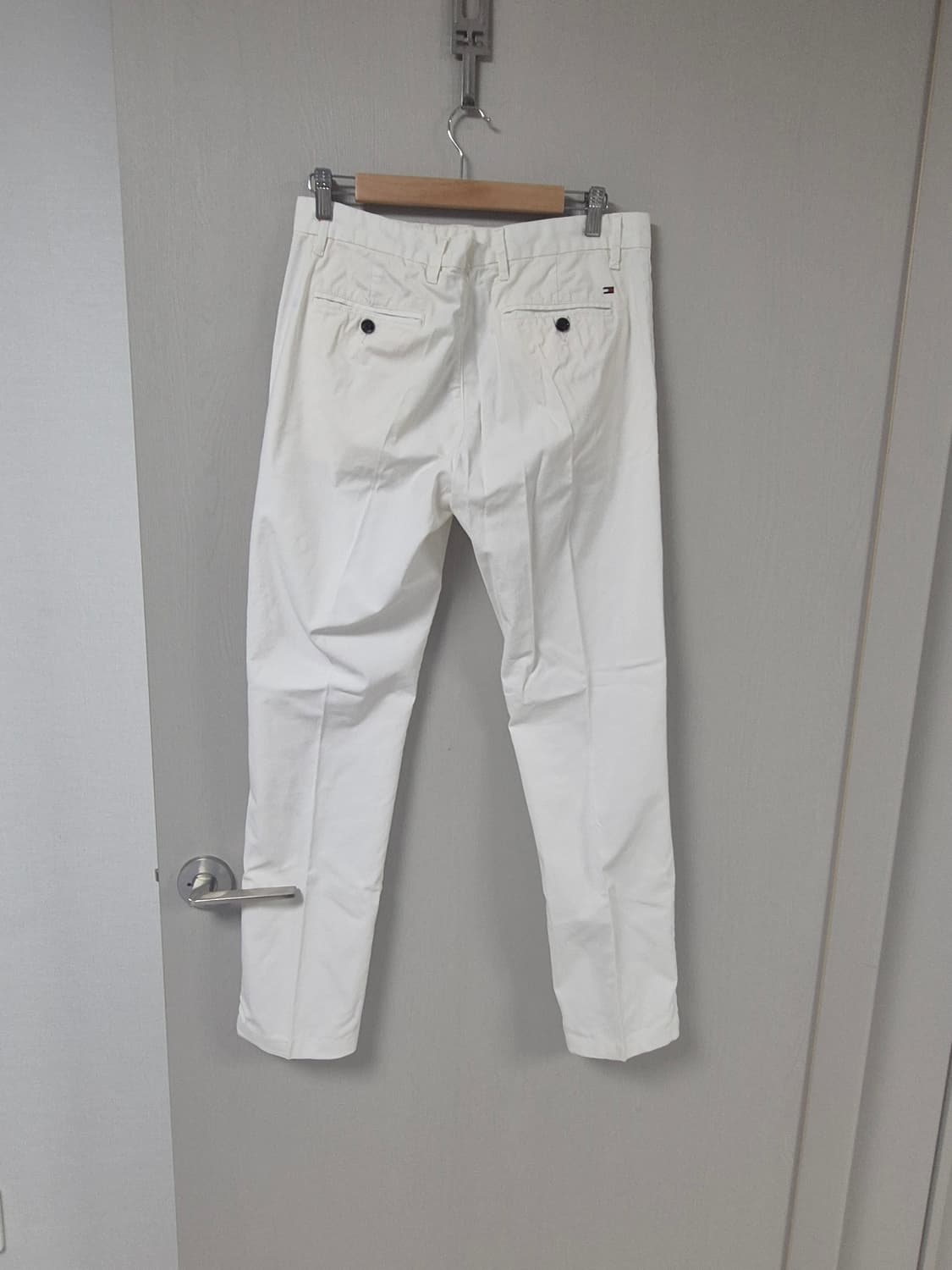 타미힐피거 화이트 치노팬츠(면바지) 32-33인치 상품이미지4