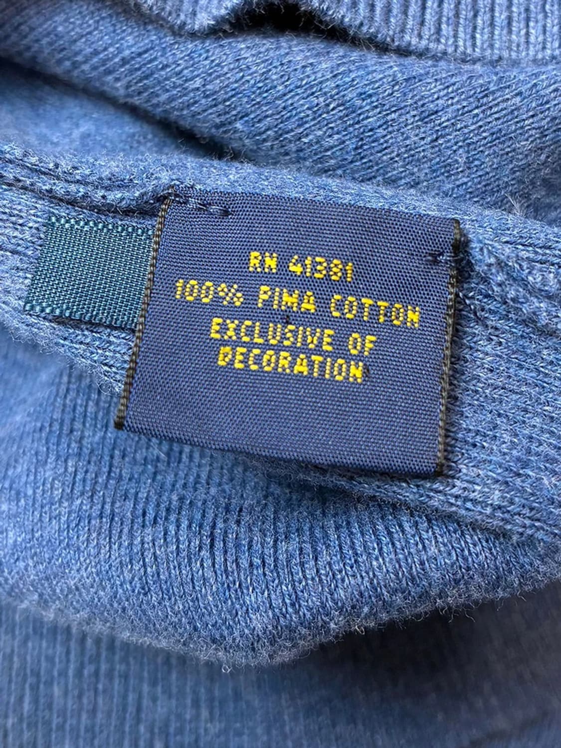 폴로 랄프로렌 피마 코튼 로고 니트 PN5114 상품이미지6