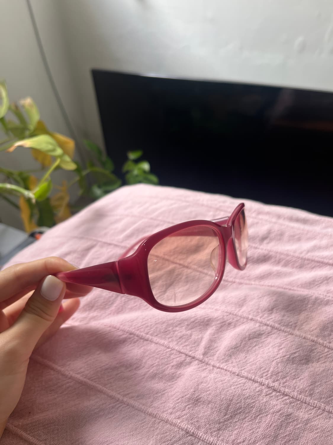 질바이질스튜어트 핑크 선글라스 상품이미지3