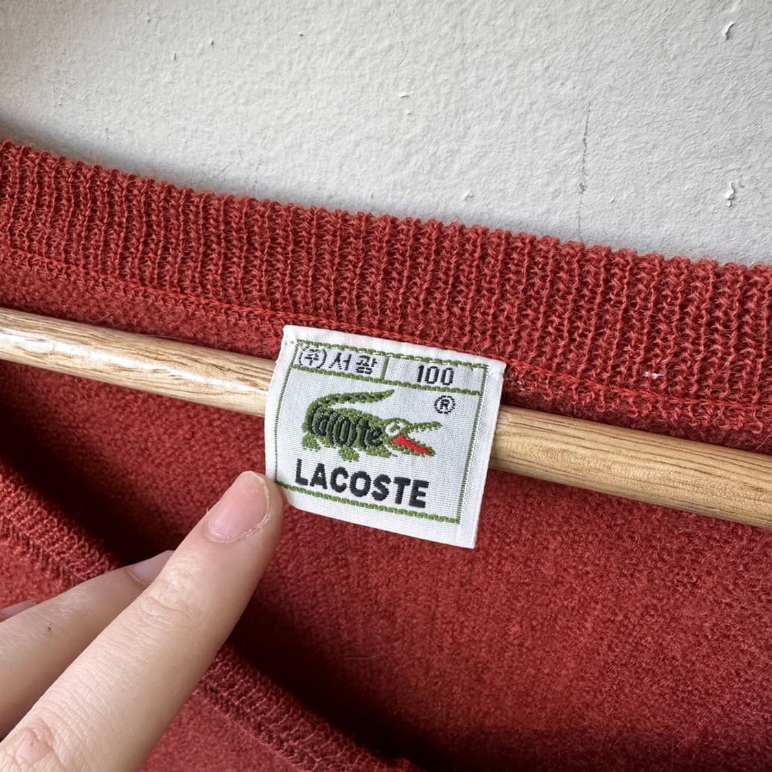 15727 - 라코스테 브이넥 니트 상품이미지3