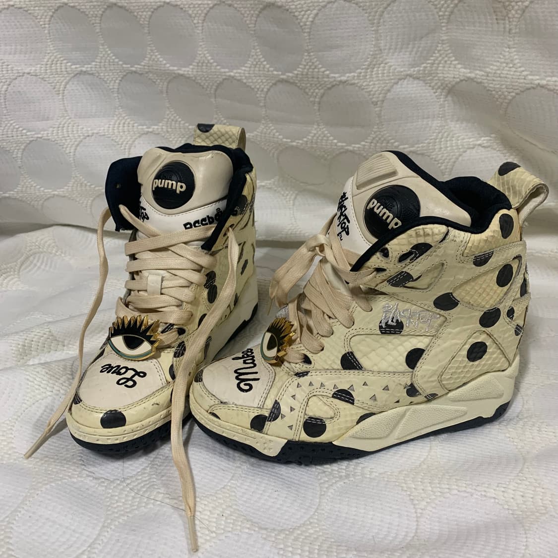 MELODY x REEBOK Pump Wedge Sneakers 상품이미지4