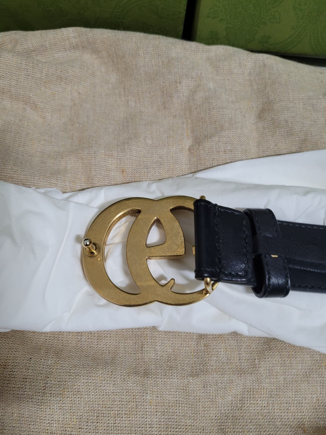 구찌 마몬트 GG 금장 벨트 상품이미지4