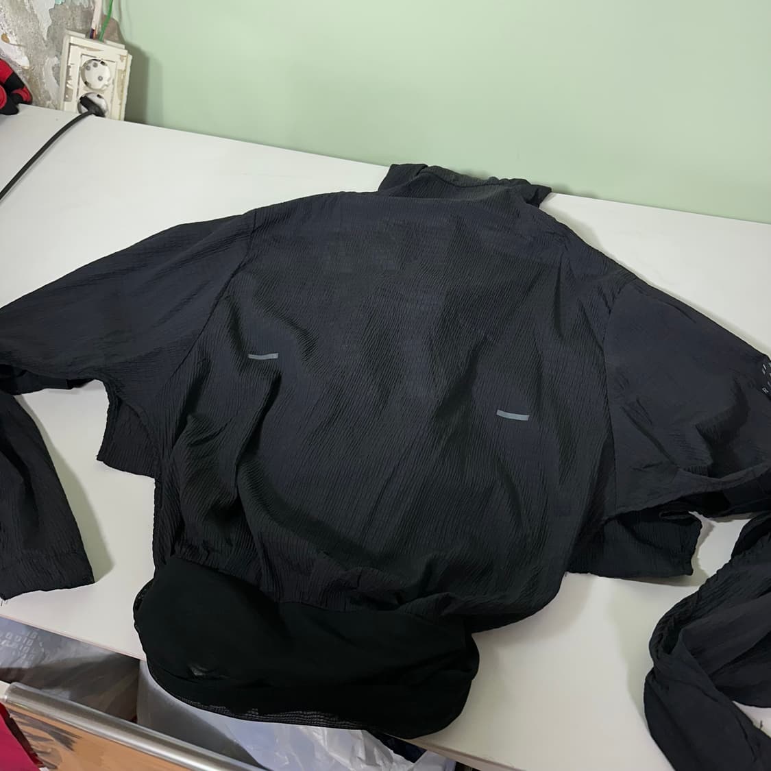 우먼M-L 나이키런닝 블랙 레이어드 런닝경량바막 상품이미지6