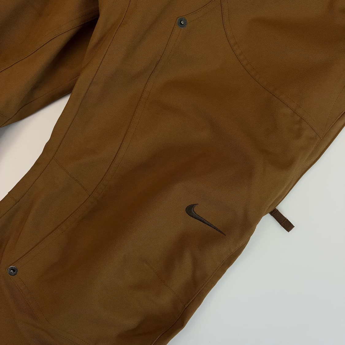 Nike 나이키 브라운 센터 스우시 우븐 스키 팬츠 상품이미지5
