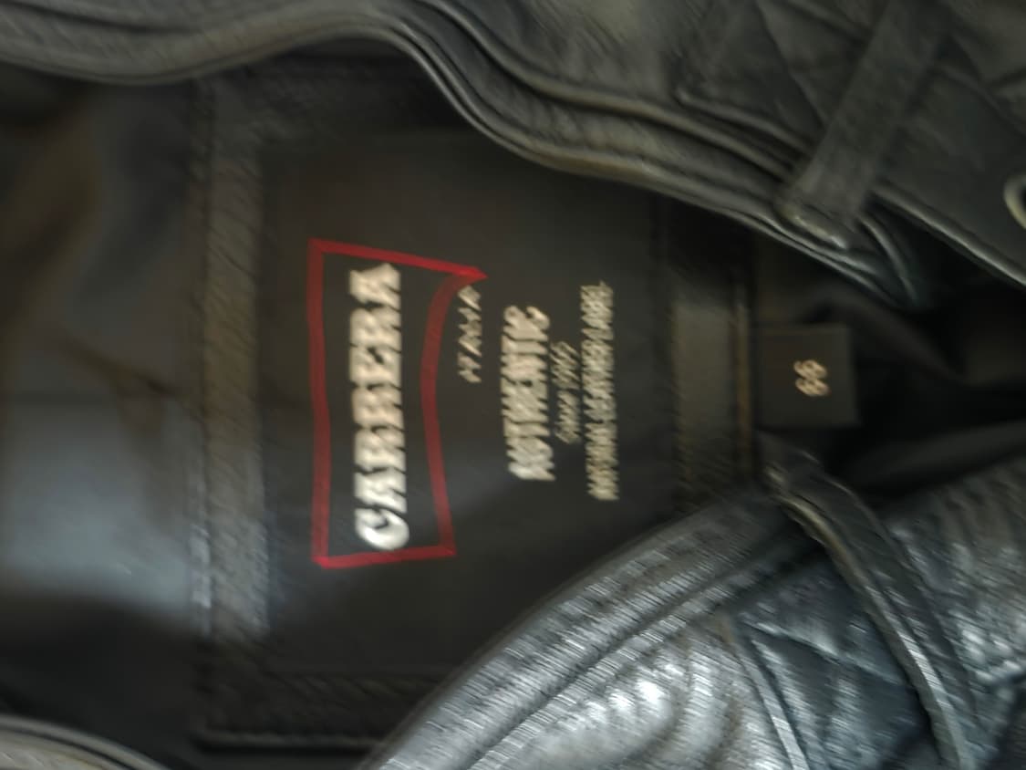 Carrera 소가죽 리얼레더자켓 블랙 66 상품이미지2