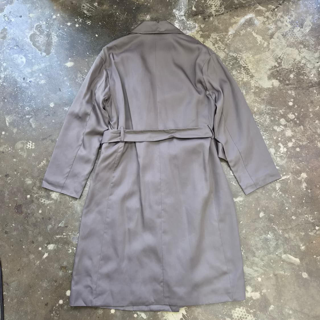 L) 새제품 유니클로 트렌치코트 코트 상품이미지4