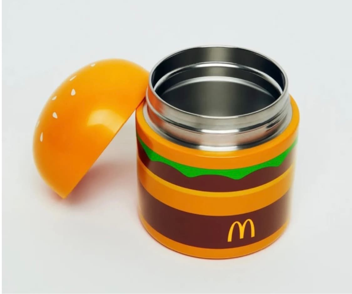 일본 맥도날드 프랑프랑 콜라보 보온통 + 보냉백 + 손수건 세트  상품이미지6