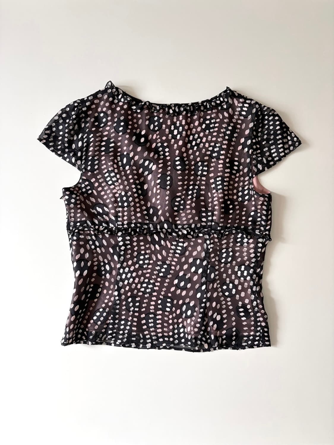 dot patterned blouse 상품이미지10