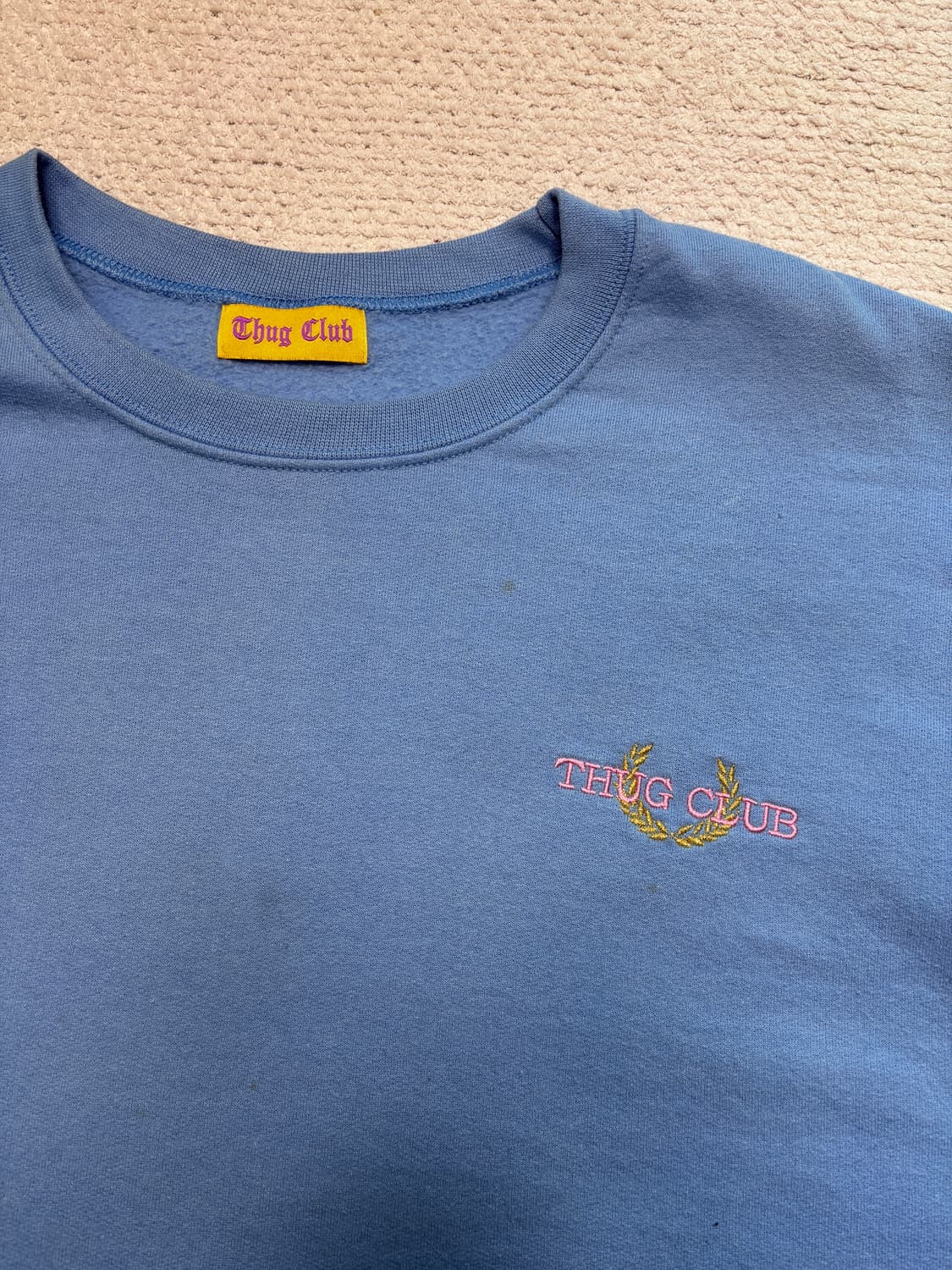 떠그클럽 밀키 맨투맨 상품이미지2