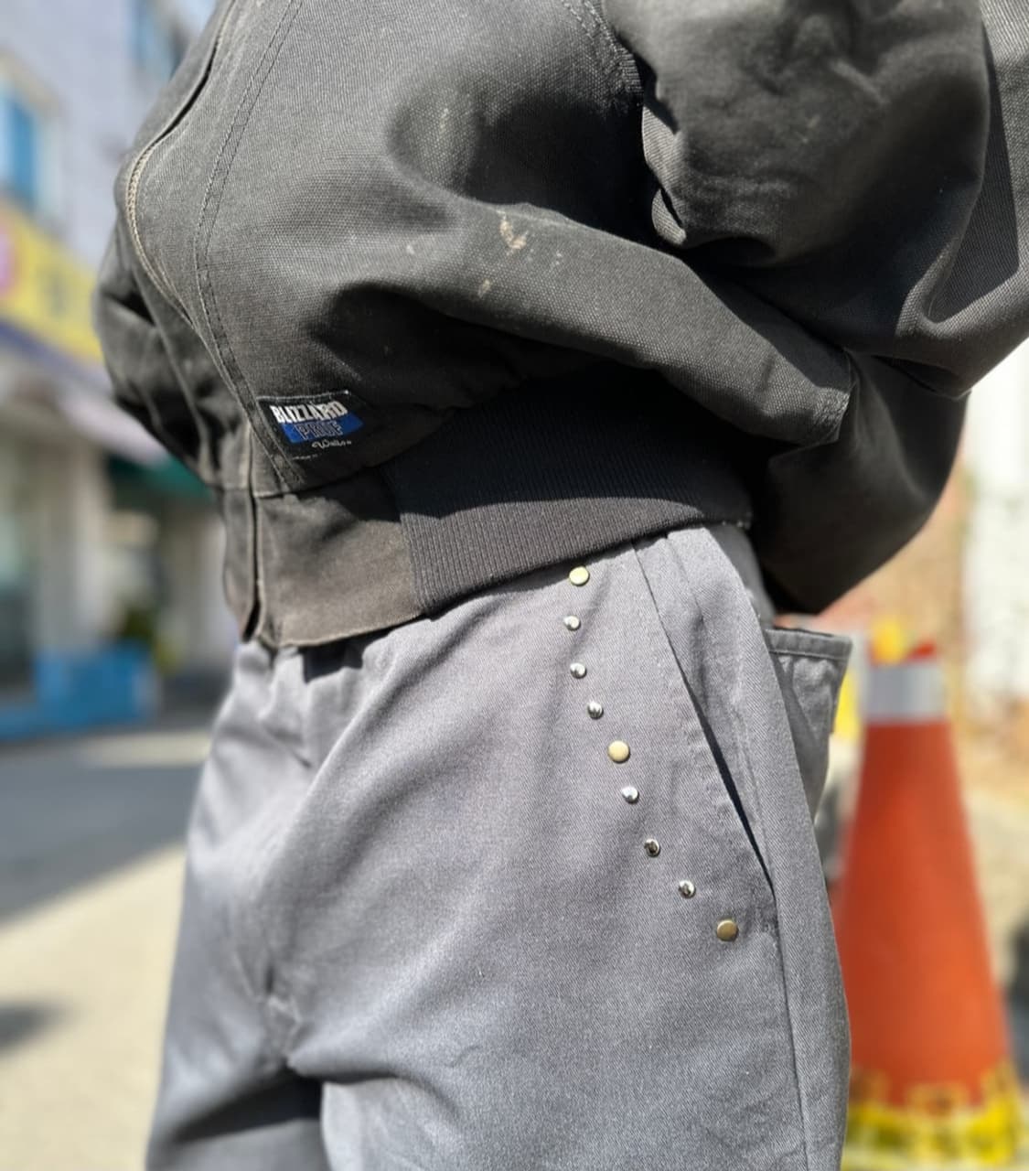 (38) 스터드 커스텀 디키즈874 판매합니다. 상품이미지1