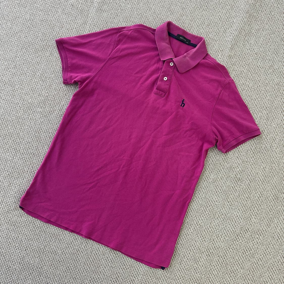 100 헤지스 반팔 카라 티셔츠 0413D 상품이미지1