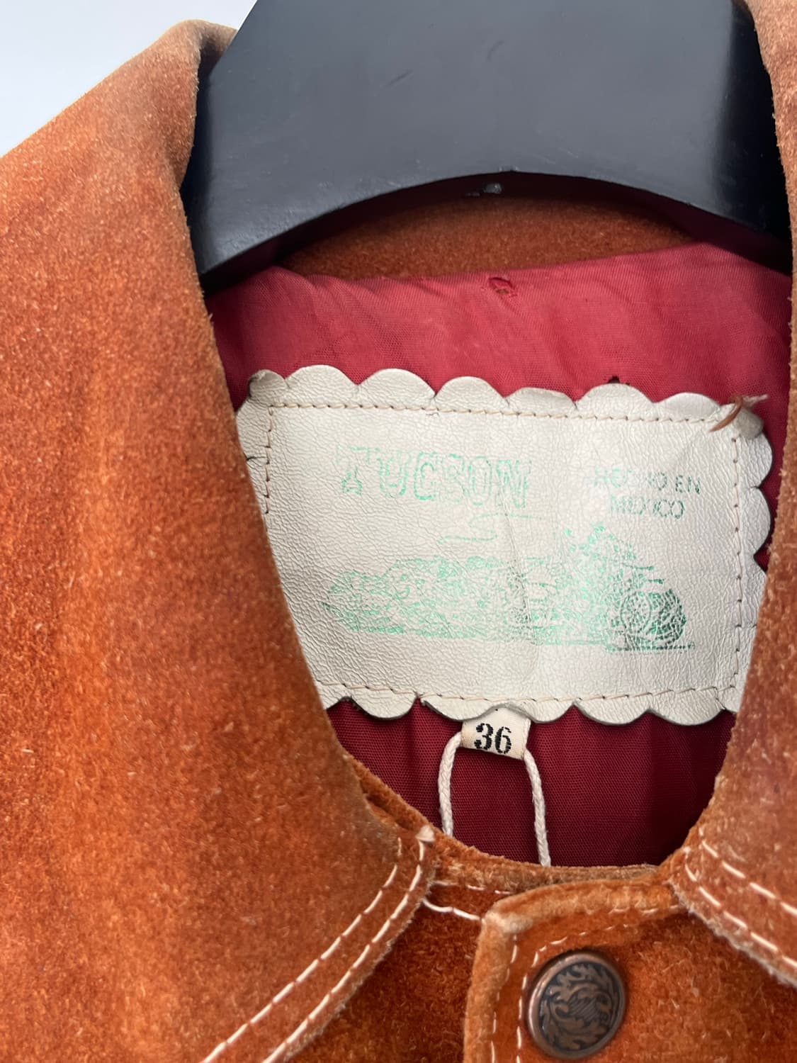 1970-80's vintage suede jacket  상품이미지6