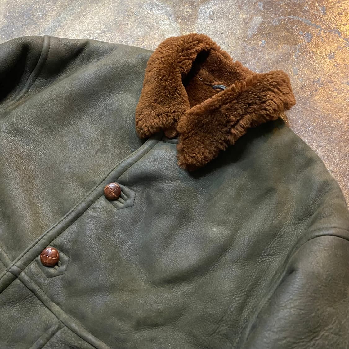 (M) 90s DEZERT 무스탕 자켓 상품이미지2