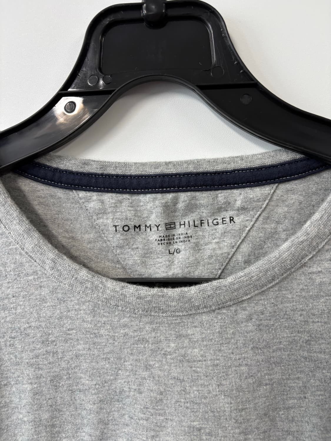 타미힐피거 로고 그레이 반팔 티셔츠 상품이미지5