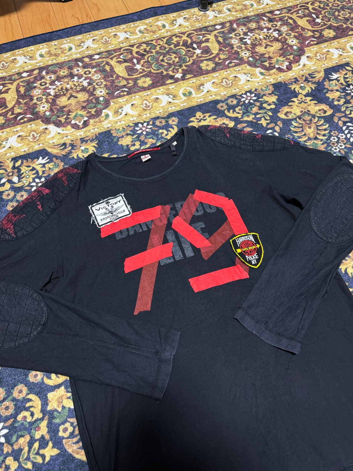 [재패니즈]RA.RE Y2K 와투케 00s 락스타 바이커 롱슬리브 상품이미지5