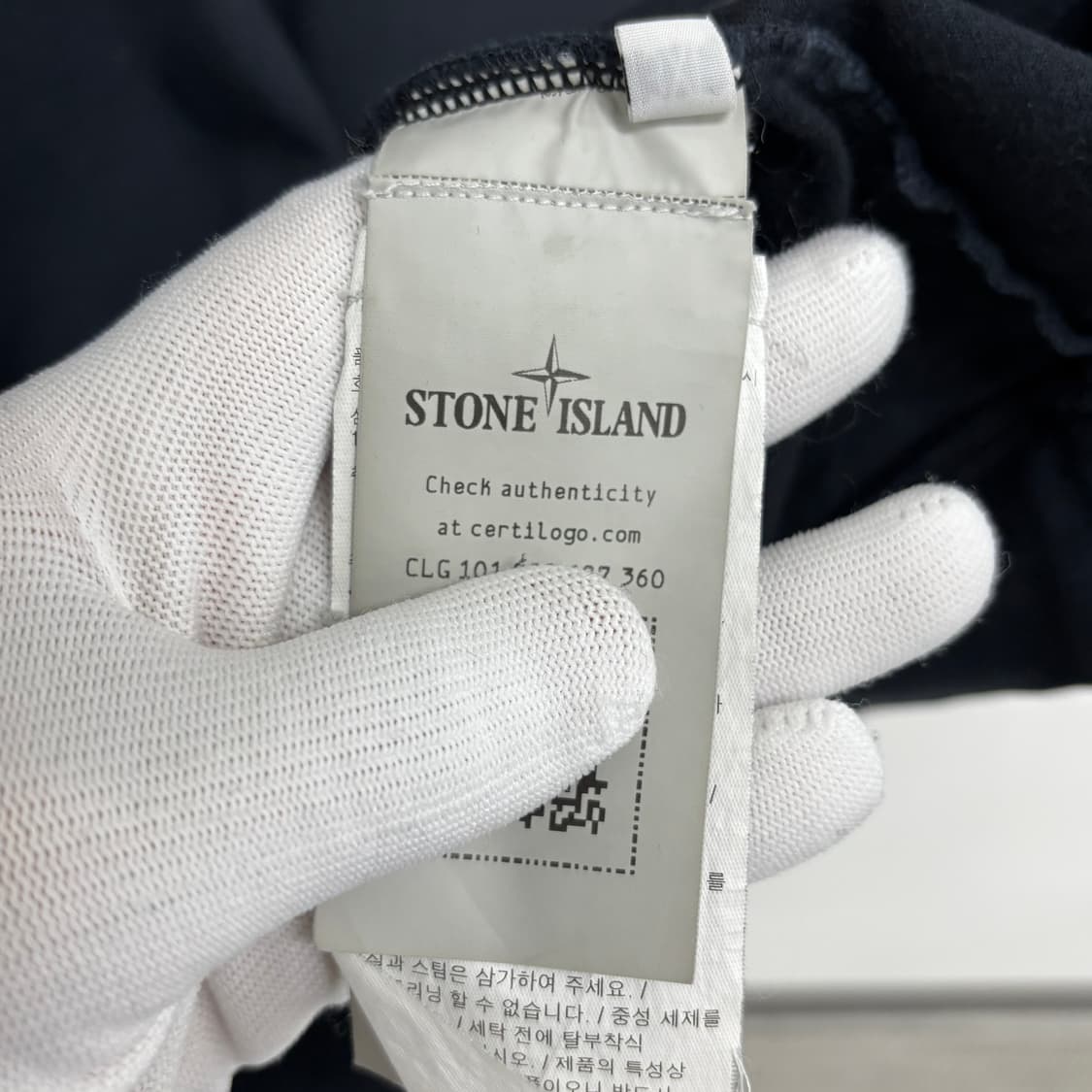 [3XL]스톤아일랜드 와펜패치 롱 슬리브 상품이미지4