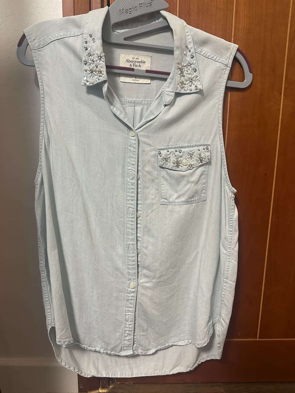 아베크롬비 슬리브리스 셔츠 상품이미지1