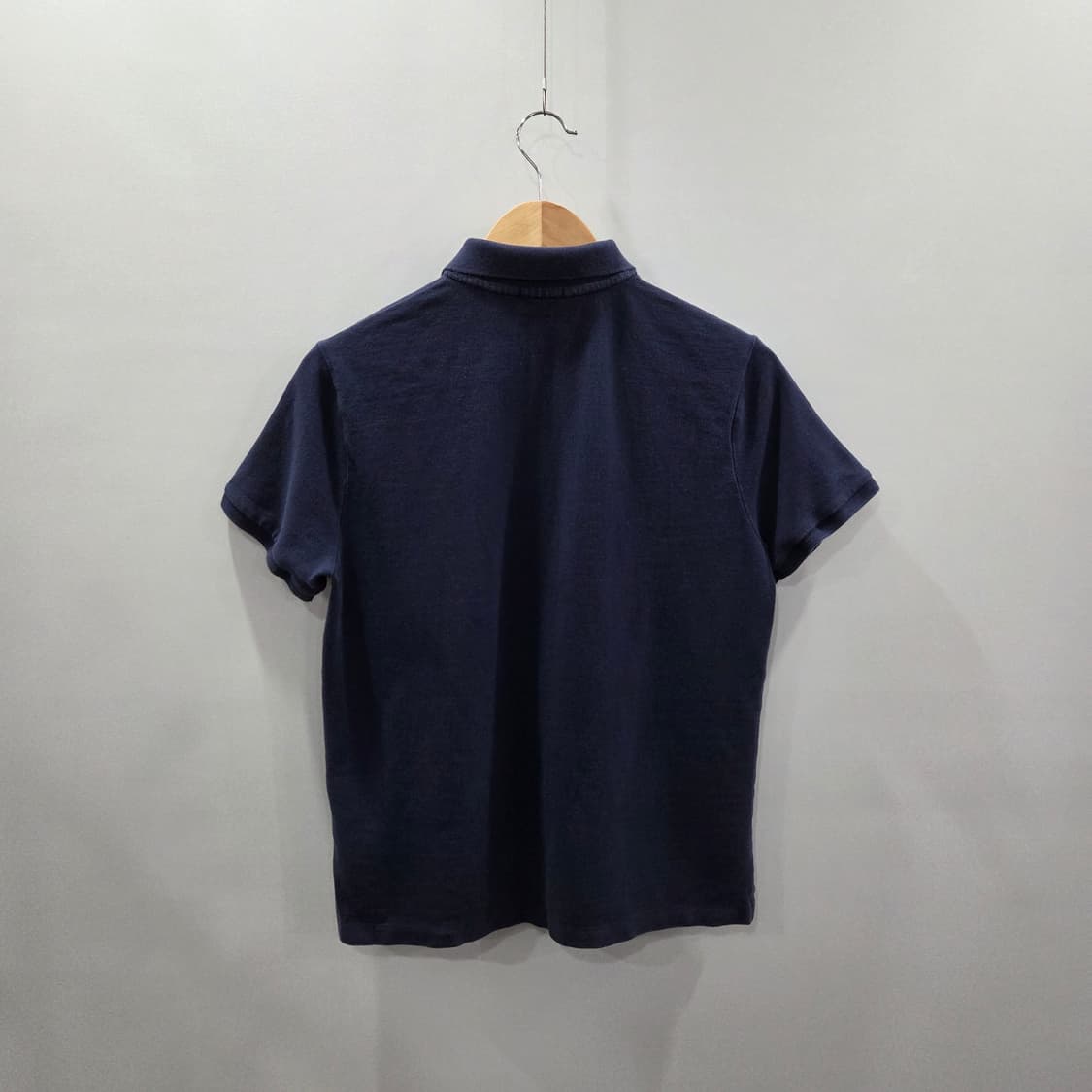 폴로랄프로렌 우먼 피케 카라 반팔티 네이비 L 상품이미지5