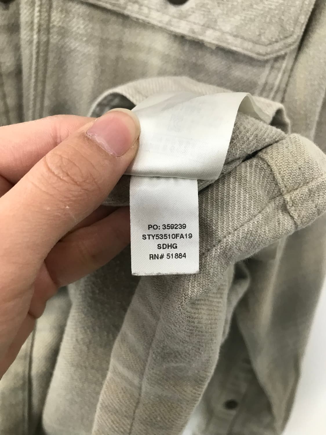 파타고니아 오가닉코튼 포켓 체크 셔츠 상품이미지5