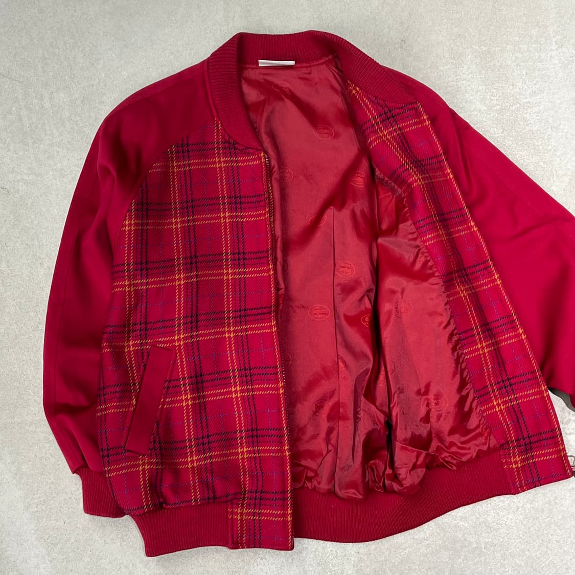 라코스테 체크 블루종자켓 s09647 상품이미지3