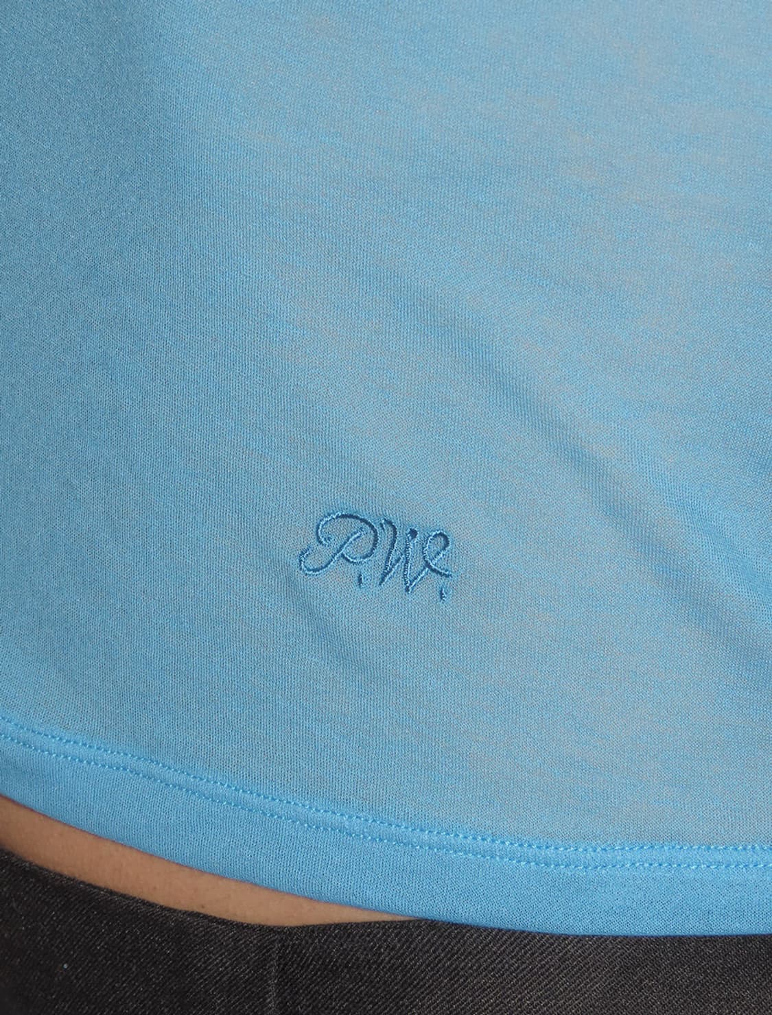 [S,M]팔로마울 Omu 오무 티셔츠/블루 상품이미지2