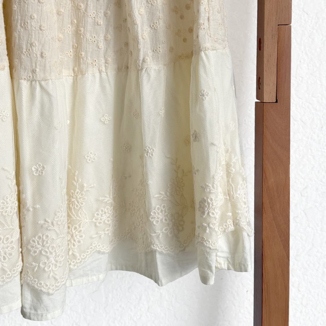 체크 레이어드 스커트 상품이미지7