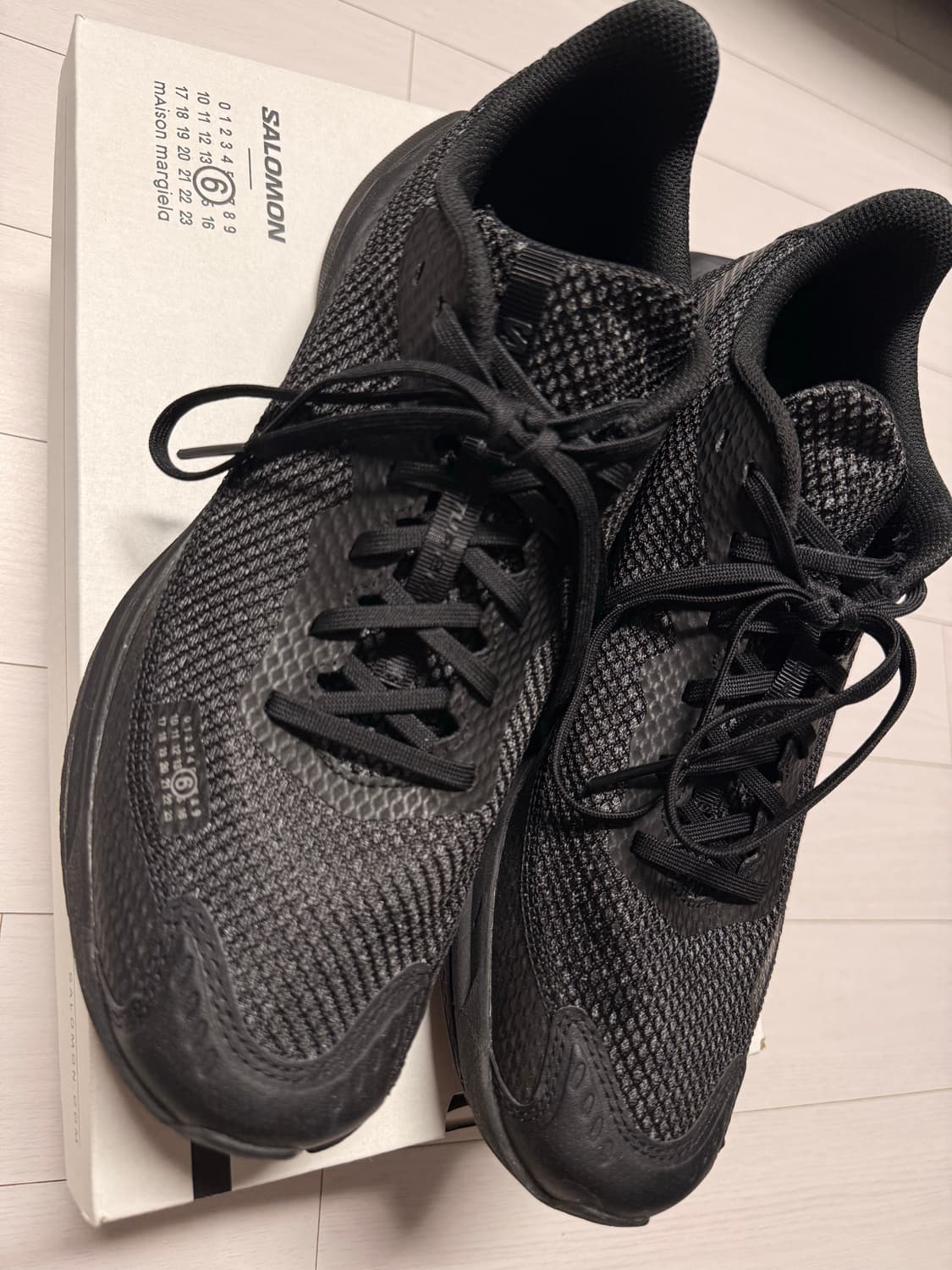 살로몬 x MM6 메종 마르지엘라 스펙터 2 블랙 퓨터 (285) 상품이미지2