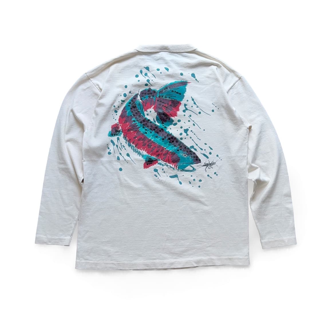 Colorado Fish Graphic 헨리넥 롱슬리브 상품이미지8