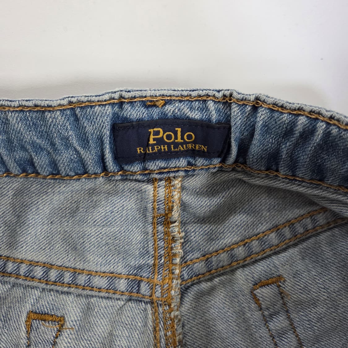 폴로랄프로렌 연청 데님 핫팬츠 12 상품이미지4