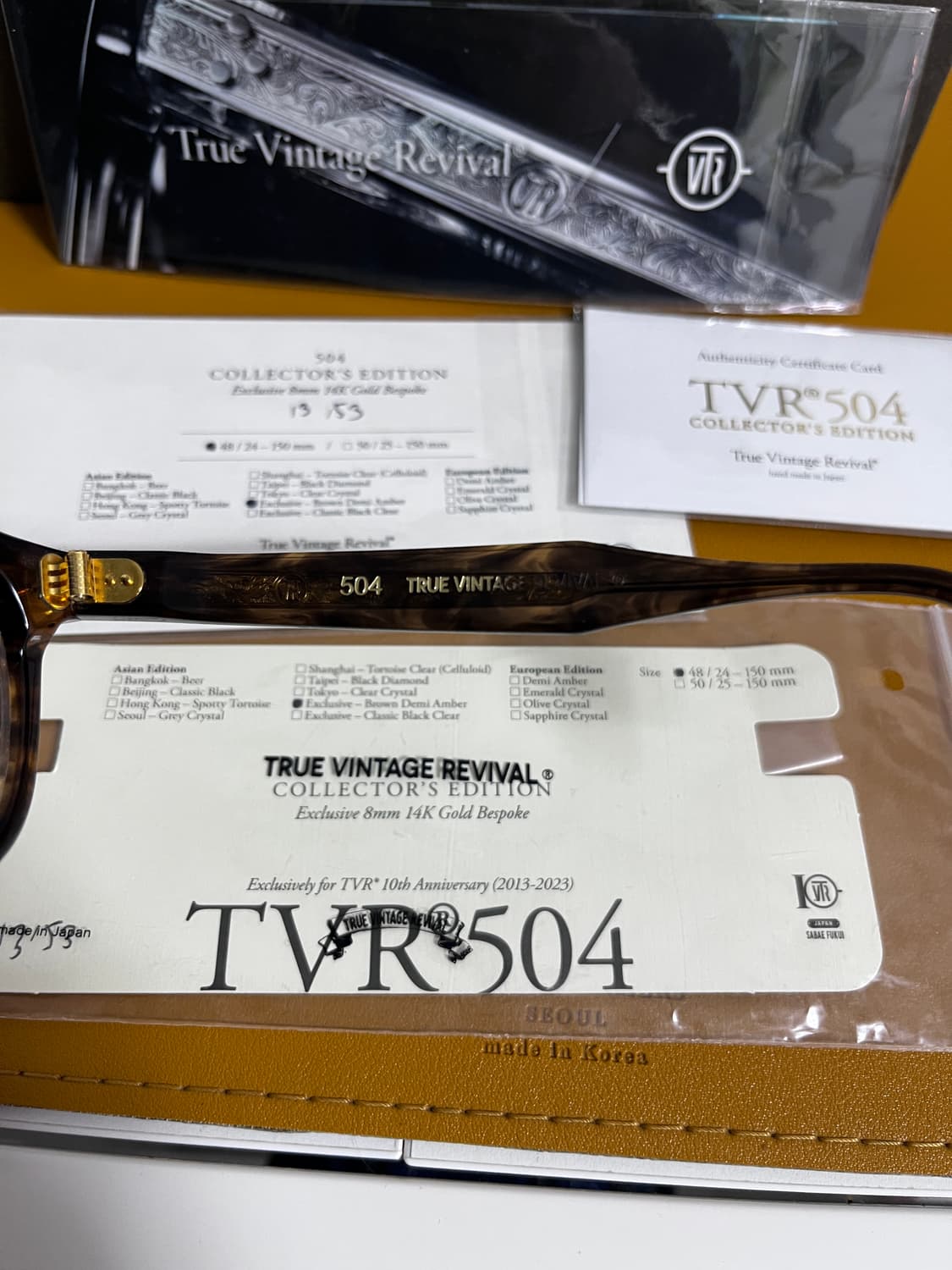 TVR 504 콜렉터스 에디션 데미엠버 팝니다. 상품이미지5