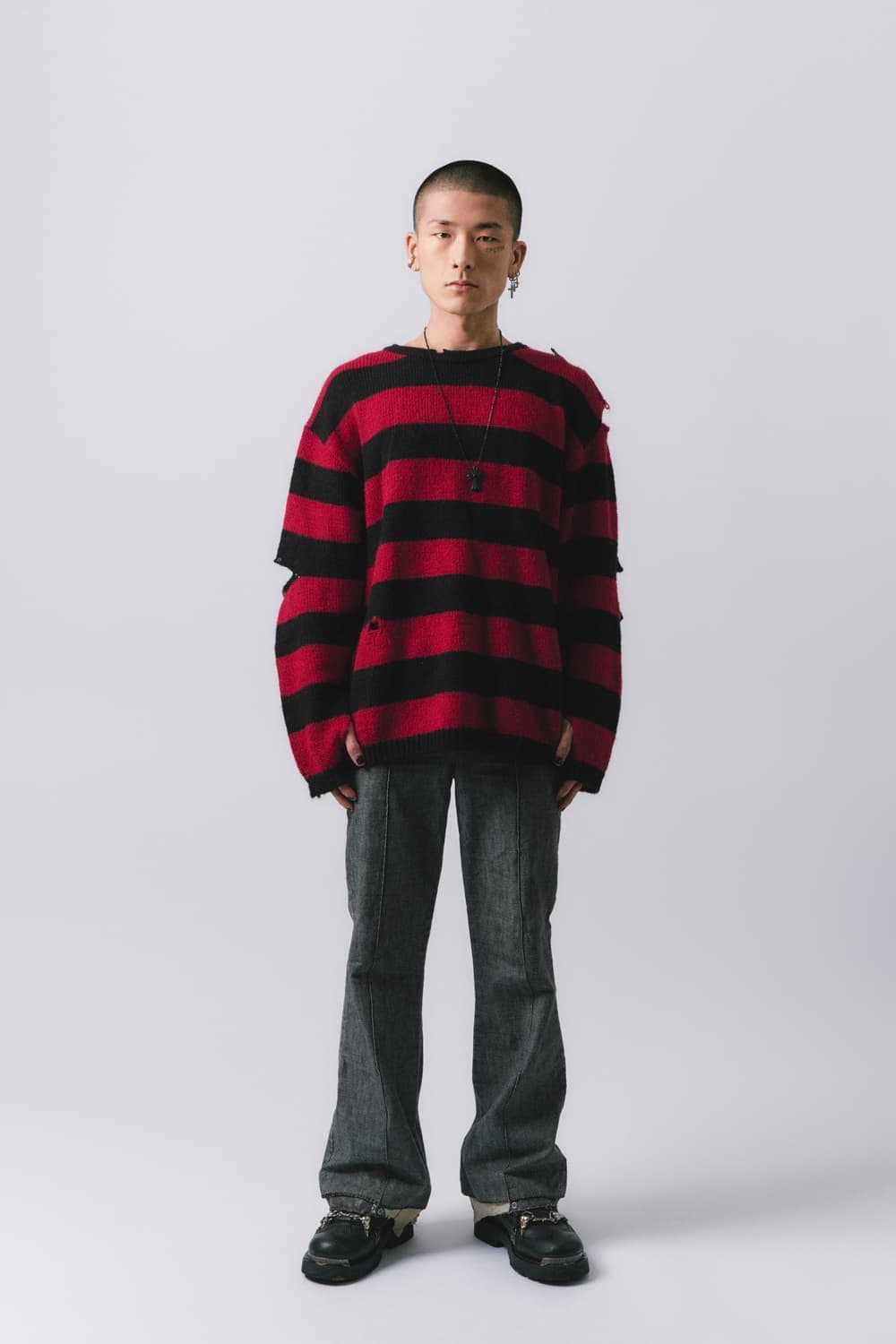 Soongknit 커트코베인 니트 상품이미지1