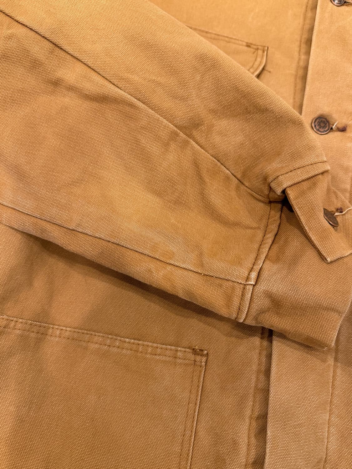 90s Vtg 빈티지 덕 캔버스 블랭킷 초어 코트 상품이미지8