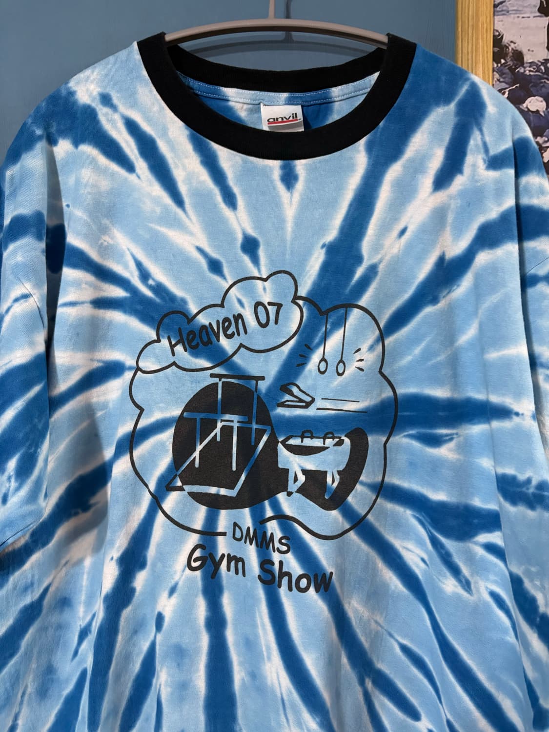 90‘s Anvil  Tie-Dye Ringer T. 상품이미지9