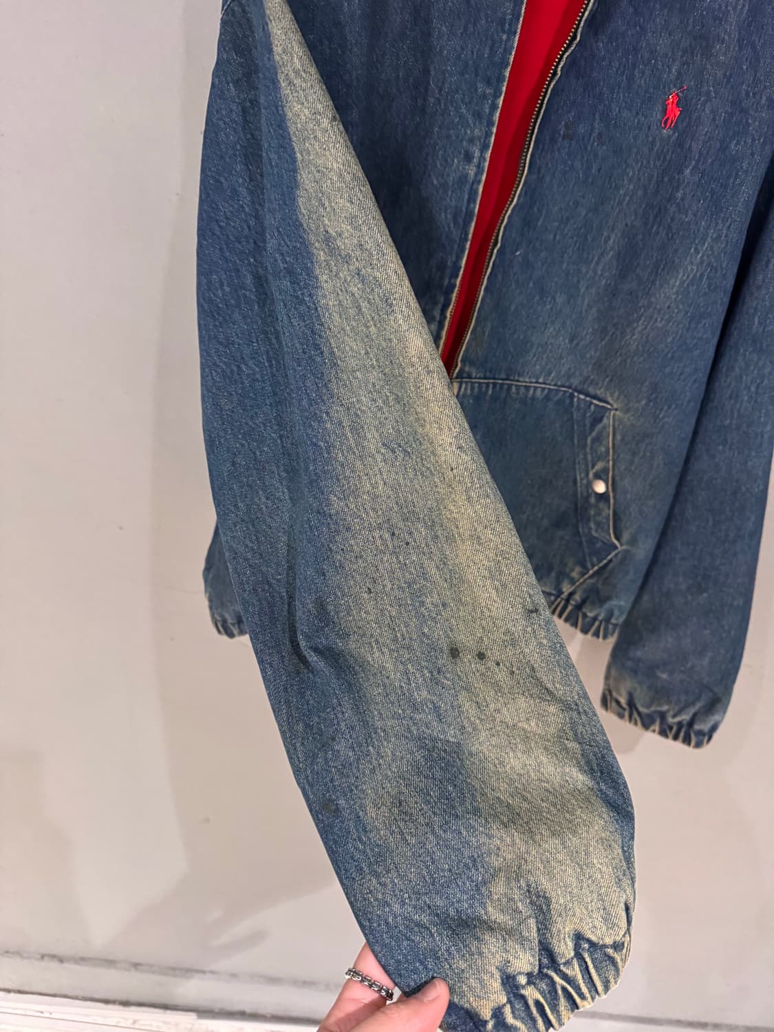 90s 폴로랄프로렌 스윙탑 데님자켓  상품이미지7