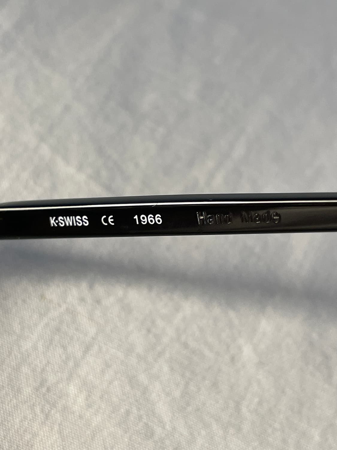 k.swiss 블랙 스퀘어 뿔테 긱시크 빈티지안경 상품이미지5