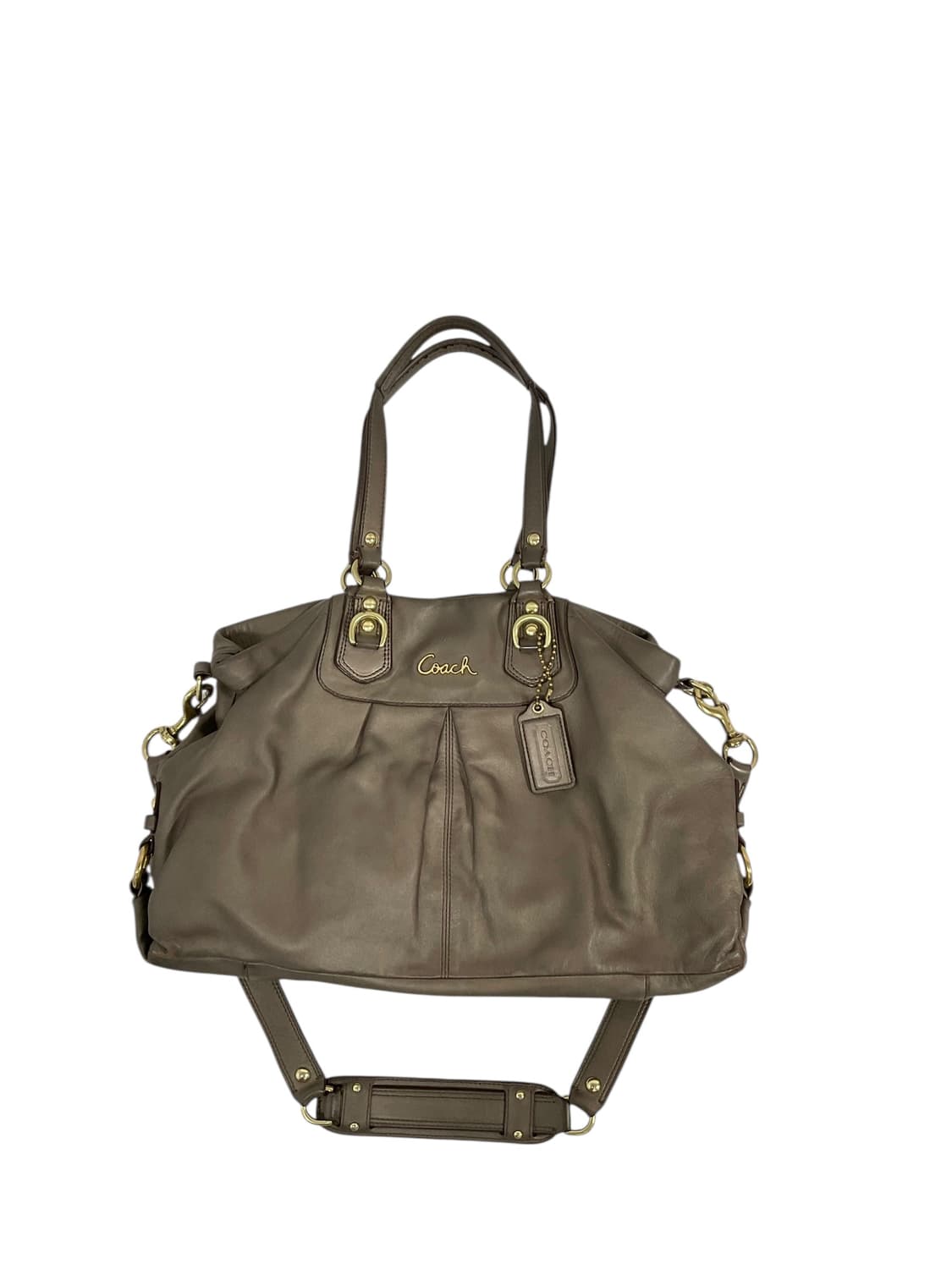 코치 빈티지 브라운 숄더백 상품이미지1