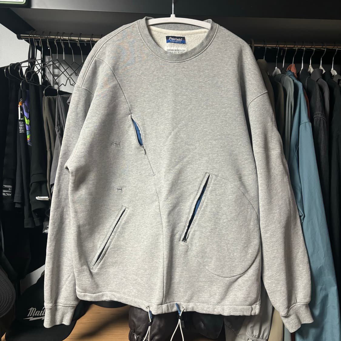 유니폼브릿지 펜필드 포켓 맨투맨 XL 상품이미지3