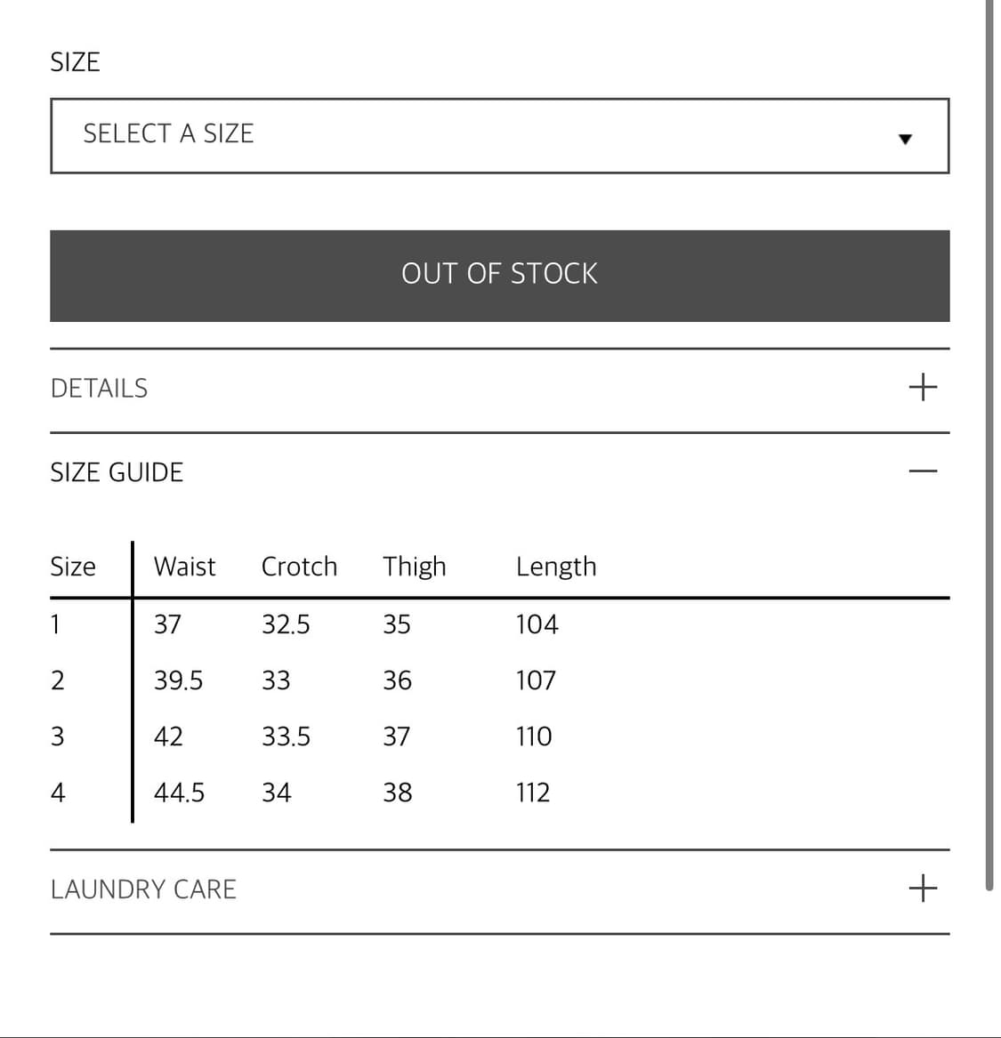 산산기어 리넨 블록팬츠 1사이즈 상품이미지4