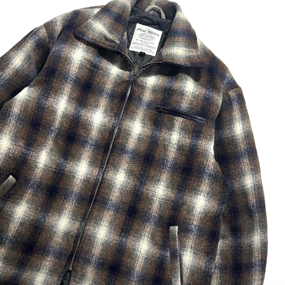 Vintage Check Wool jacket 상품이미지2