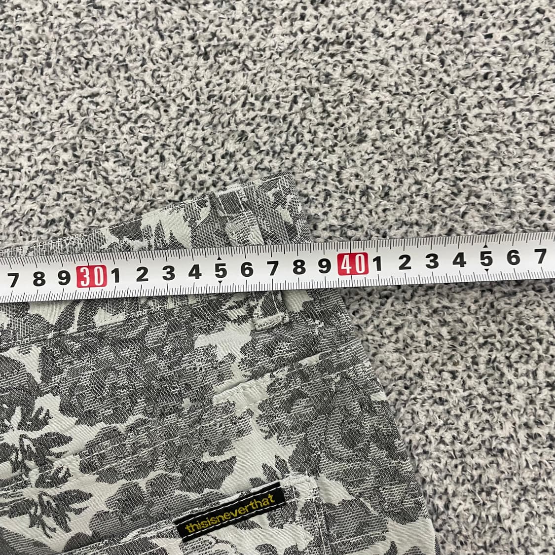 디스이즈네버댓 플로랄 데님팬츠 0115HS1 상품이미지4