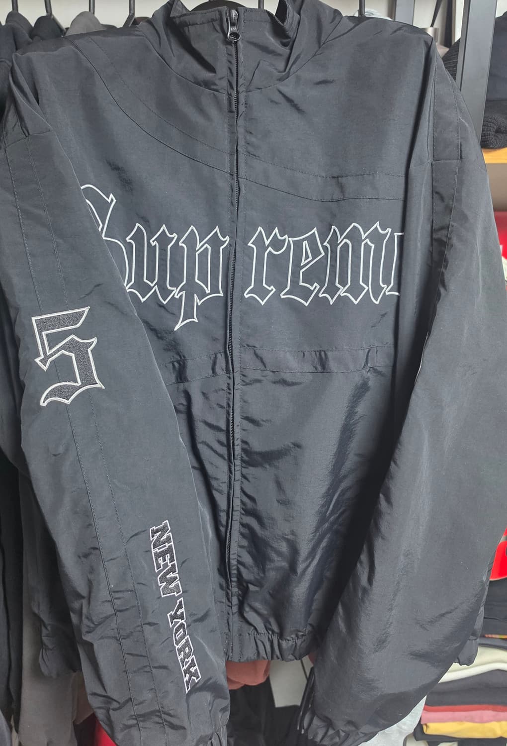 [택포] 슈프림 올드 잉글리쉬 트랙 자켓 상품이미지2