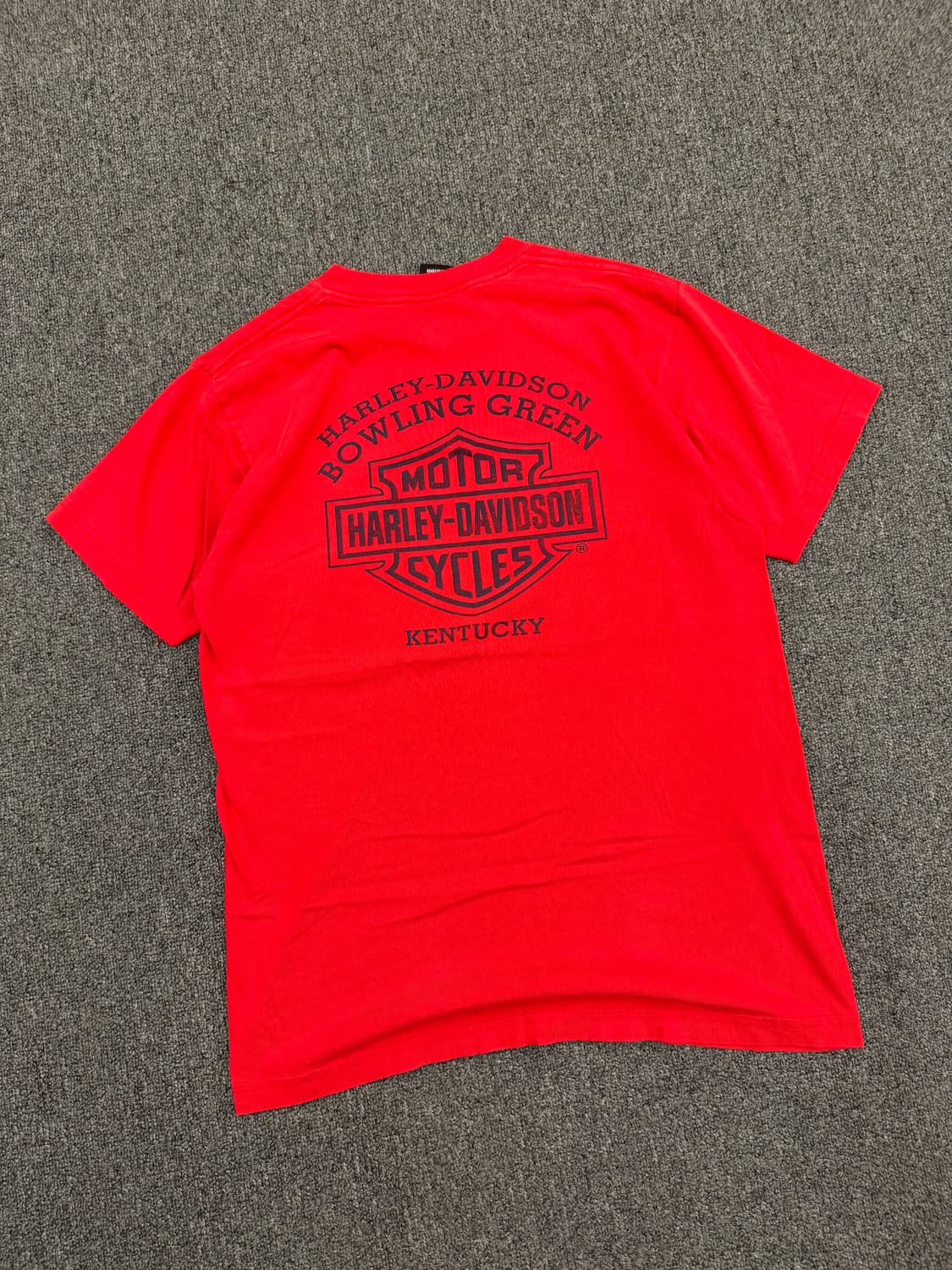 M)할리데이비슨 빈티지 프린팅 Kentucky 반팔 상품이미지5