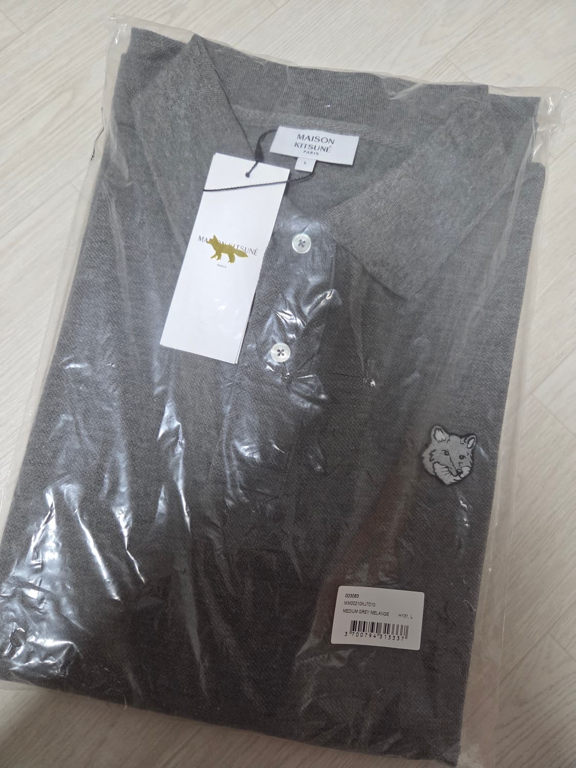 메종키츠네 pk티 그레이폭스헤더 상품이미지1