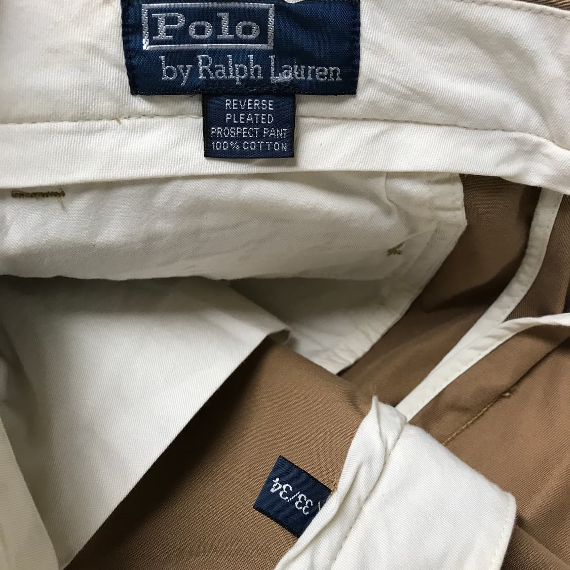 폴로 랄프로렌 치노 팬츠 베이지 33/34 상품이미지6
