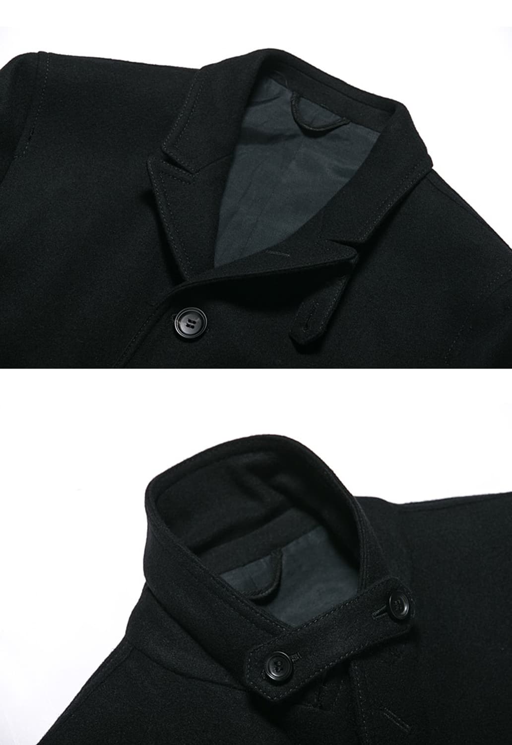 [새상품] 토넬로 이탈리아 울 캐시미어 자켓 블레이저 블랙 상품이미지5