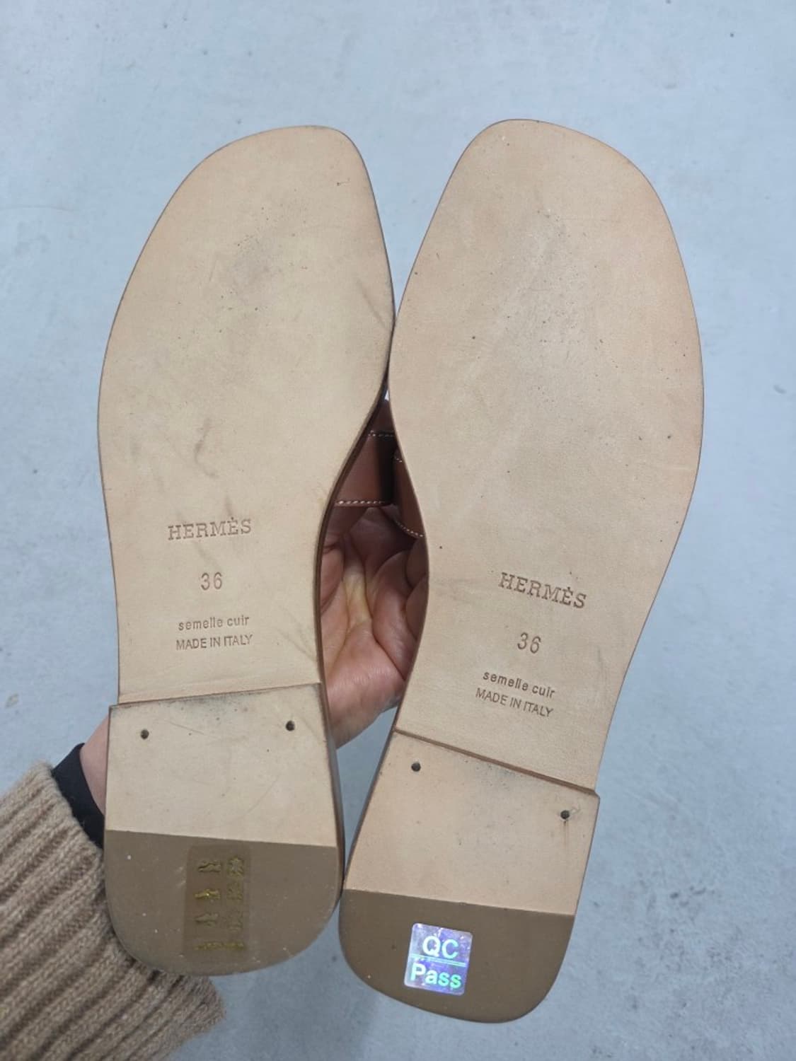 에르메스 오란  슬리퍼 신발 상품이미지6